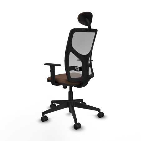Sedia Ufficio con Poggiatesta Motilla Piqueras y Crespo 1D066N1 Grigio