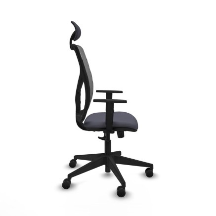 Bürostuhl mit Kopfstütze Motilla Piqueras y Crespo 1D066N1 Dunkelgra 2