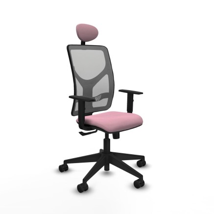 Bürostuhl mit Kopfstütze Motilla Piqueras y Crespo 1D066N1 Rosa