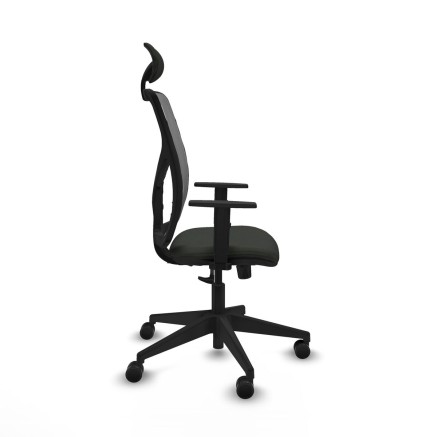 Bürostuhl mit Kopfstütze Motilla Piqueras y Crespo 1D066N1 Schwarz 2