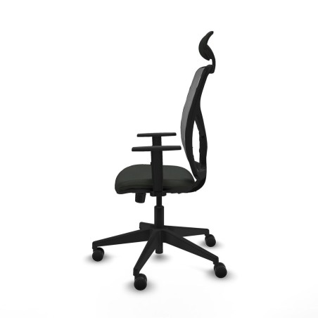 Sedia Ufficio con Poggiatesta Motilla Piqueras y Crespo 1D066N1 Nero