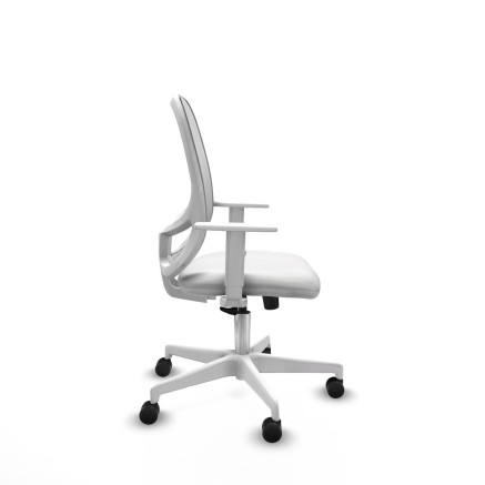 Chaise de Bureau Cilanco Piqueras y Crespo B4B026N Blanc 2