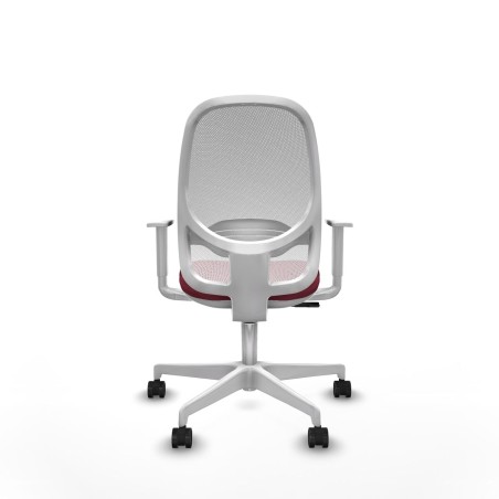 Sedia da Ufficio Cilanco Piqueras y Crespo B4B026N Rosso Granato