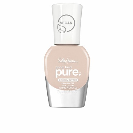 nail polish Sally Hansen Good.Kind.Pure Semi-matte Nº 030-cashew butt