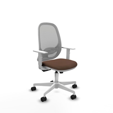 Chaise de Bureau Cilanco Piqueras y Crespo B4B026N Gris Brun foncé