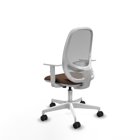 Sedia da Ufficio Cilanco Piqueras y Crespo B4B026N Grigio Marrone scur