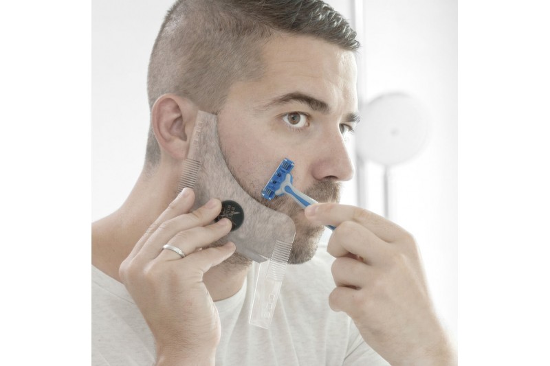 Moule pour Rasage de Barbe Hipster...