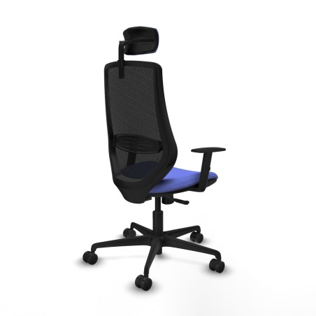 Chaise de Bureau Piqueras y Crespo D036N2W Bleu clair