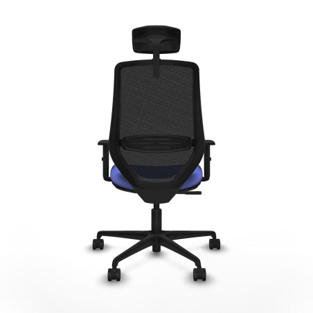 Chaise de Bureau Piqueras y Crespo D036N2W Bleu clair