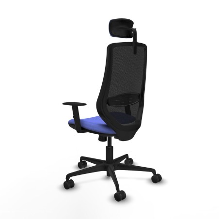 Chaise de Bureau Piqueras y Crespo D036N2W Bleu clair