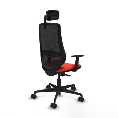 Chaise de Bureau Piqueras y Crespo D036N2W Orange Foncé