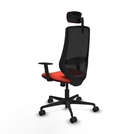 Chaise de Bureau Piqueras y Crespo D036N2W Orange Foncé