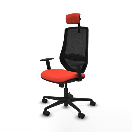 Chaise de Bureau Piqueras y Crespo D036N2W Orange Foncé
