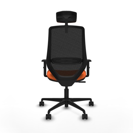 Chaise de Bureau Piqueras y Crespo D036N2W Orange