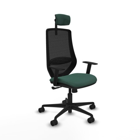 Chaise de Bureau Piqueras y Crespo D036N2W Vert