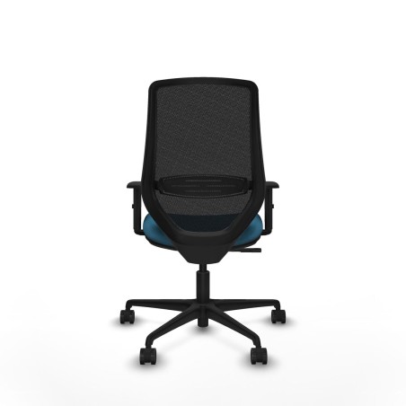 Chaise de Bureau Piqueras y Crespo D036N0W Noir Vert pétrole