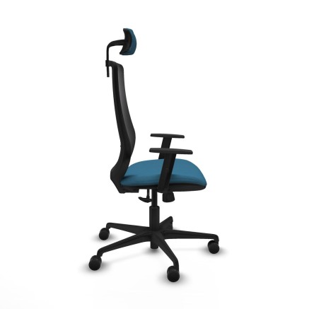Bürostuhl Piqueras y Crespo D036N2W Schwarz Petroleum grün 2