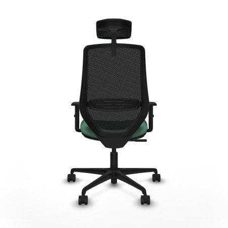 Office Chair Piqueras y Crespo D036N2W Emerald Green