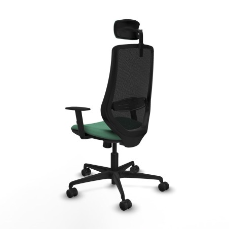 Office Chair Piqueras y Crespo D036N2W Emerald Green