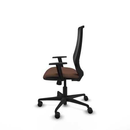 Chaise de Bureau Piqueras y Crespo D036N0W Noir Brun foncé