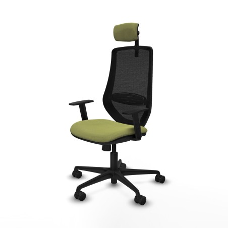 Sedia da Ufficio Piqueras y Crespo D036N2W Verde