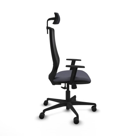 Sedia da Ufficio Piqueras y Crespo D036N2W Grigio scuro 2