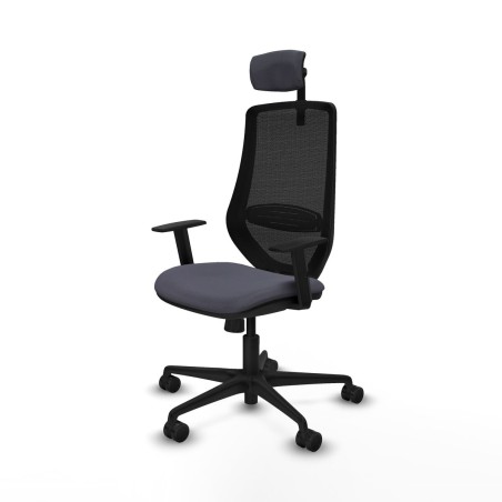 Office Chair Piqueras y Crespo D036N2W Dark grey