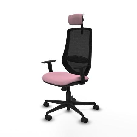 Sedia da Ufficio Piqueras y Crespo D036N2W Rosa