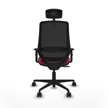 Chaise de Bureau Piqueras y Crespo D036N2W Bordeaux