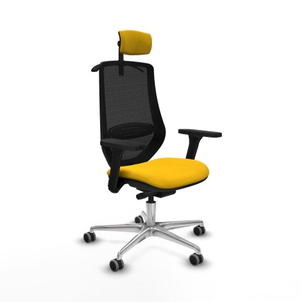 Chaise de Bureau Piqueras y Crespo D086G2H Jaune