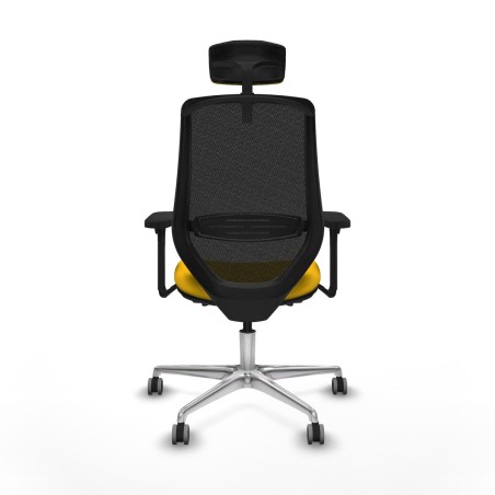Silla de Oficina Piqueras y Crespo D086G2H Amarillo