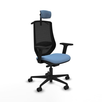 Office Chair with Headrest Mardos traslack bali Piqueras y Crespo D036