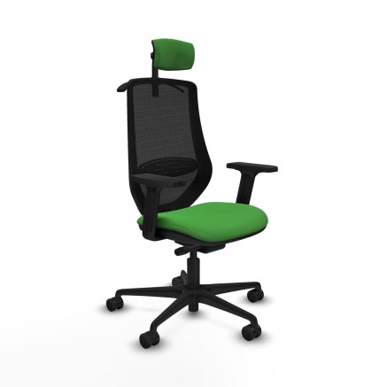 Office Chair with Headrest Mardos traslack bali Piqueras y Crespo D036