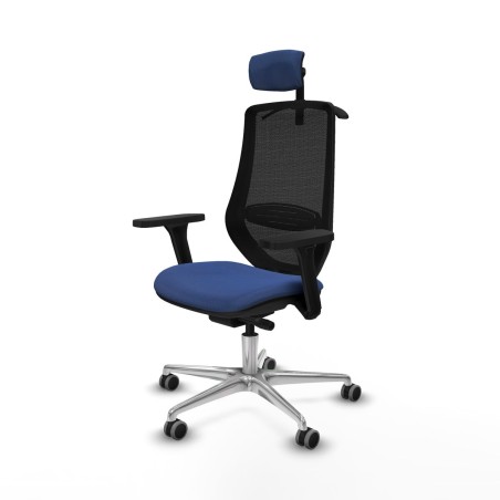 Office Chair with Headrest Mardos traslack bali Piqueras y Crespo D086