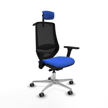 Office Chair with Headrest Mardos traslack bali Piqueras y Crespo D086