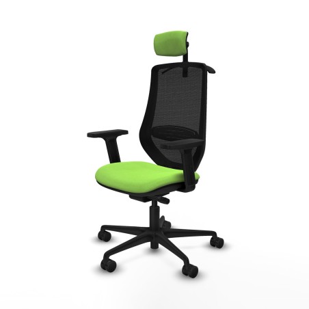 Office Chair with Headrest Mardos traslack bali Piqueras y Crespo D036