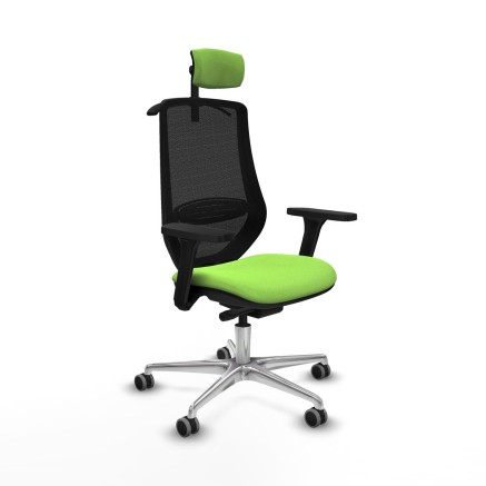 Office Chair with Headrest Mardos traslack bali Piqueras y Crespo D086