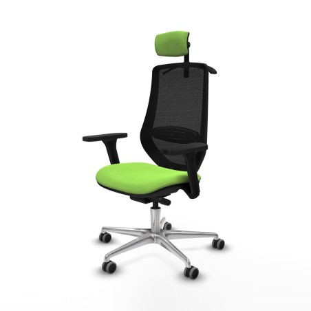 Office Chair with Headrest Mardos traslack bali Piqueras y Crespo D086