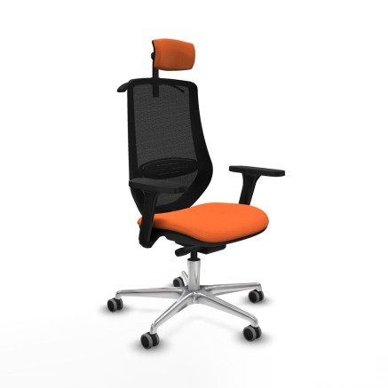 Chaise de Bureau avec Appui-tête Mardos traslack bali Piqueras y Cres