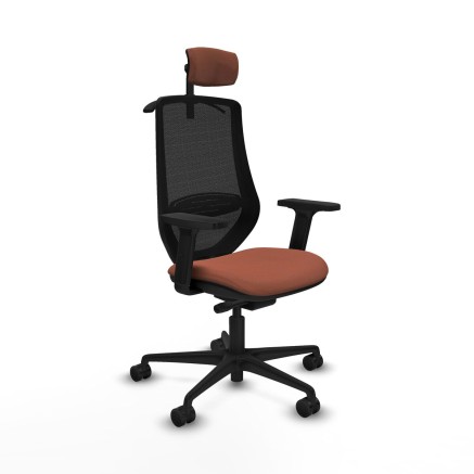 Office Chair Mardos traslack bali Piqueras y Crespo D036N2H Brown Blac