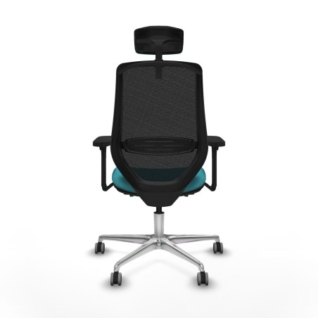 Silla de Oficina Piqueras y Crespo D086G2H Turquesa