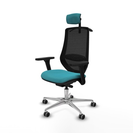 Silla de Oficina Piqueras y Crespo D086G2H Turquesa