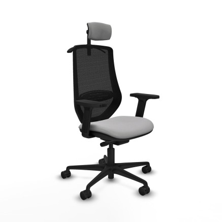 Chaise de Bureau Mardos traslack bali Piqueras y Crespo D036N2H Gris c