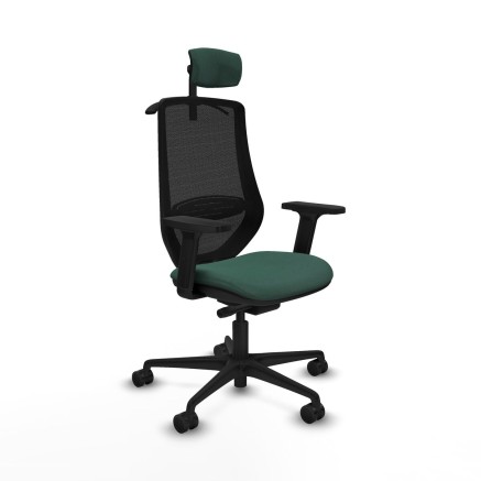 Chaise de Bureau Mardos traslack bali Piqueras y Crespo D036N2H Vert