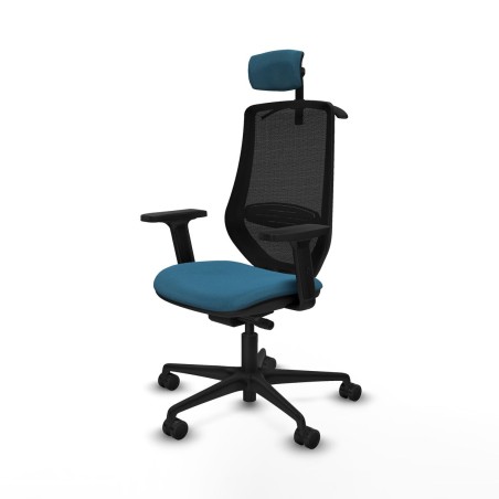 Sedia da Ufficio Mardos traslack bali Piqueras y Crespo D036N2H Nero V
