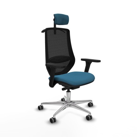 Chaise de Bureau Mardos traslack bali Piqueras y Crespo D086G2H Noir V