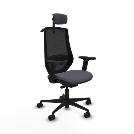 Chaise de Bureau Mardos traslack bali Piqueras y Crespo D036N2H Gris f