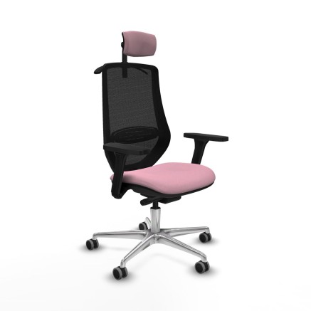 Sedia da Ufficio Mardos traslack bali Piqueras y Crespo D086G2H Rosa