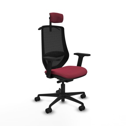 Office Chair with Headrest Mardos traslack bali Piqueras y Crespo D036
