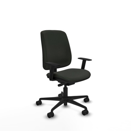 Chaise de Bureau Piqueras y Crespo B1D036N Noir